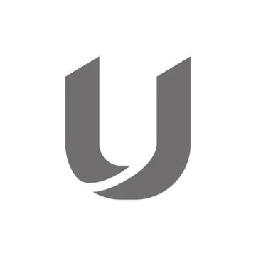 Letter U Logo Concept Icon. Vector 库存插图