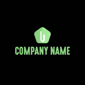 Letter U Logo Stock Illustration