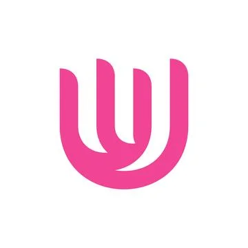 Letter U logo Stock Illustration