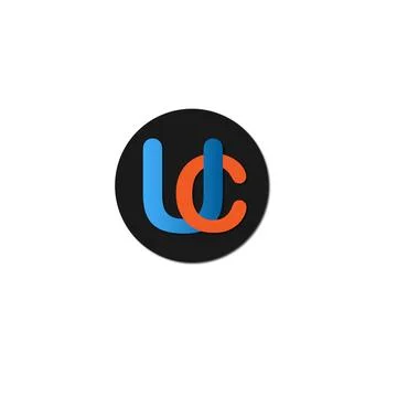 Letter UC logo Stock Illustration