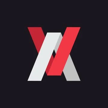 Letter V and A vector logo design template Stock Illustration