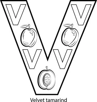 Letter V Stock Illustration
