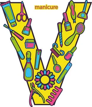 Letter V Stock Illustration