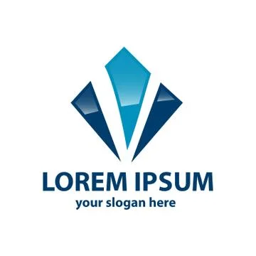 Letter V logo Stock Illustration