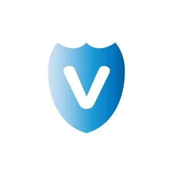 Letter v logo Stock Illustration