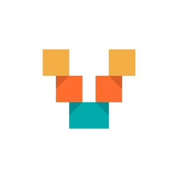 Letter V logo Stock Illustration
