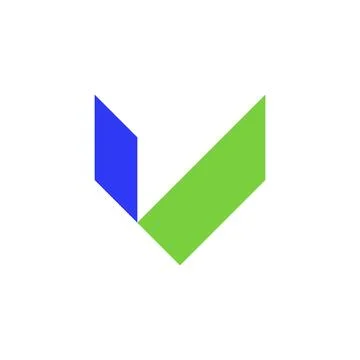 Letter V logo Stock Illustration