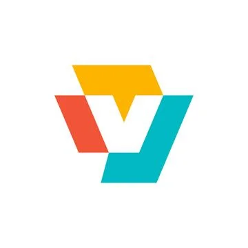 Letter V logo Stock Illustration