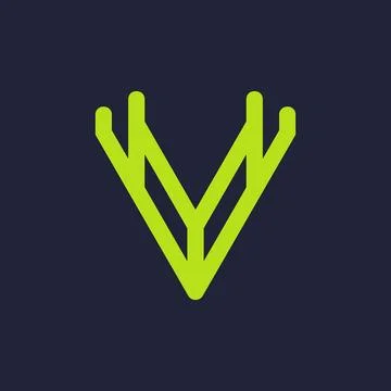 Letter V logo Stock Illustration