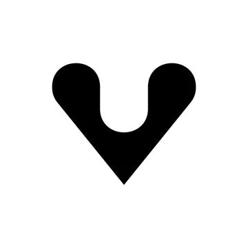 Letter V logo Stock Illustration