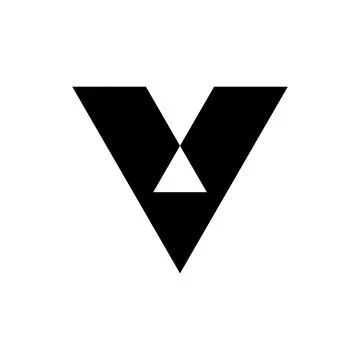 Letter V logo Stock Illustration