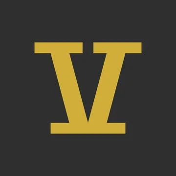 Letter V logo Stock Illustration