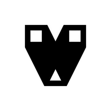 Letter V logo Stock Illustration