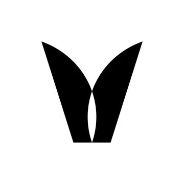Letter V logo Stock Illustration