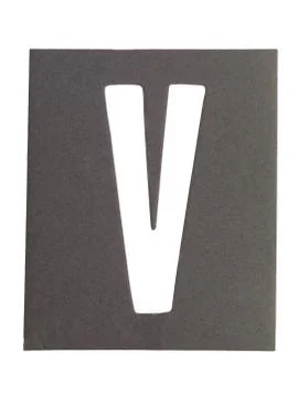 Letter v Stock Photos