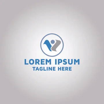 Letter V vector logo design idea and inspiration Stock Illustration