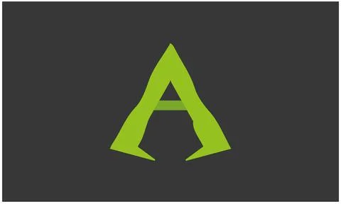 A letter vector logo Stock Illustration