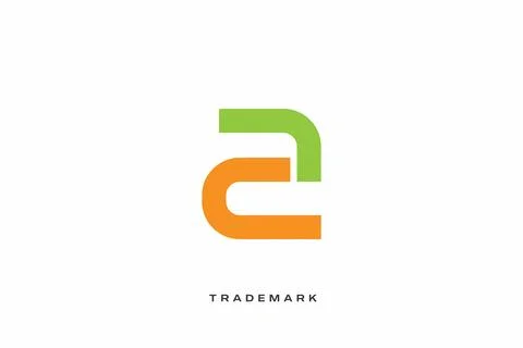 A Letter vector trademark brand logo Stock Illustration