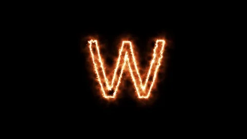 LETTER W Stock Footage 101274259
