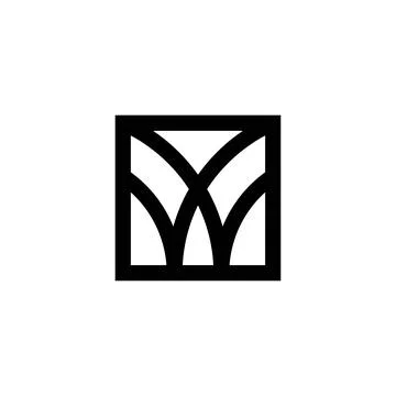 Letter W logo Stock Illustration