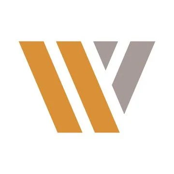 Letter W logo Stock Illustration