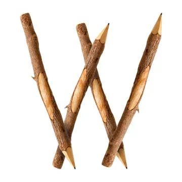 Letter W Stock-Fotos