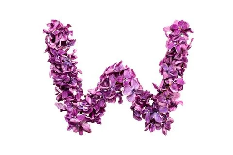 Letter W Stock Photos