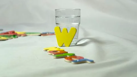 Letter W Stock Photos