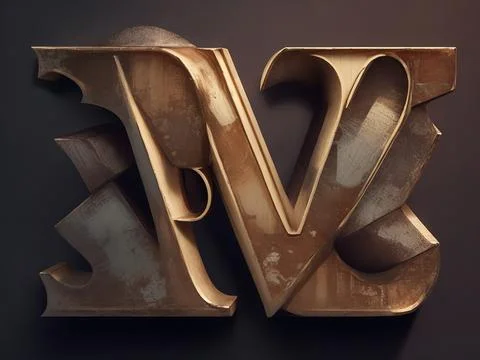 Letter w Stock Photos