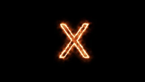 LETTER X Stock Footage 101274270