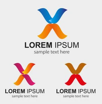 Letter X Stock Illustration