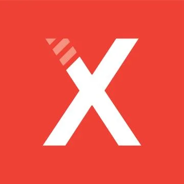 Letter x Stock-Illustration