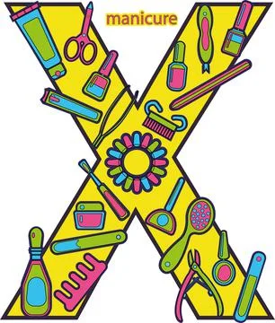 Letter X Stock Illustration