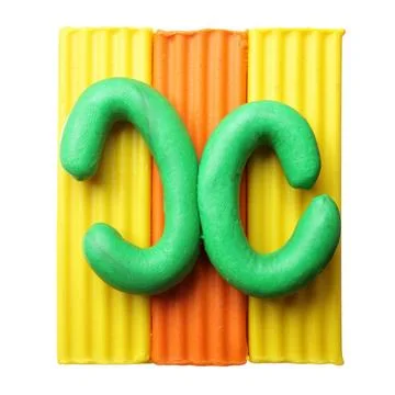 Letter X Letter X - Plasticine alphabet isolated over white background Cop... Fotos Stock