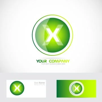 Letter X logo Stock Illustration