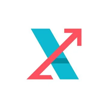 Letter X logo Stock Illustration