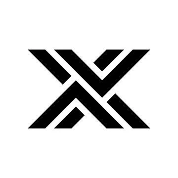 Letter X logo Stock Illustration