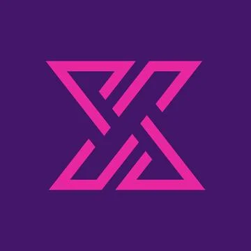 Letter X logo Stock Illustration
