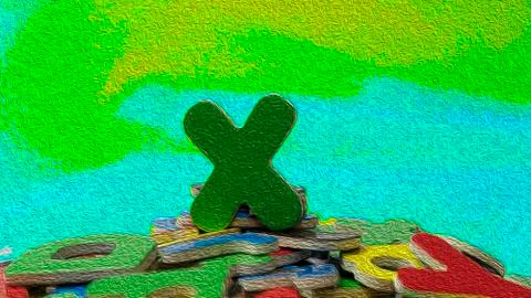 Letter X Stock Photos