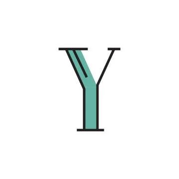 Letter Y Stock Illustration