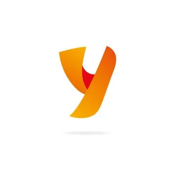 Letter Y logo. Design template elements Illustrazione stock