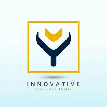 Letter Y vector logo design template idea and inspiration. Stock Illustration