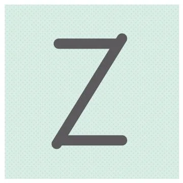 Letter z Stock Illustration