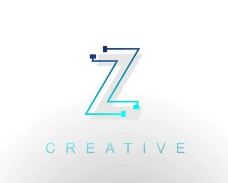 Letter Z logo design Stock Illustration