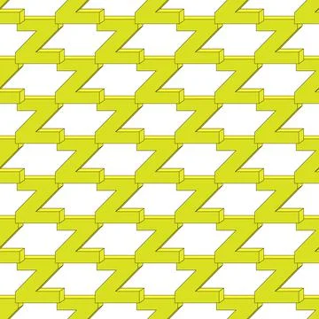 Letter Z. Seamless pattern for texture, textiles, packaging, and simple backg Illustrazione stock
