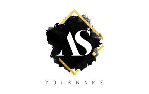 AS Letter25 Stock Illustration