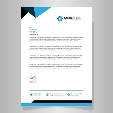 Letterhead Template Vector Stock-Illustration