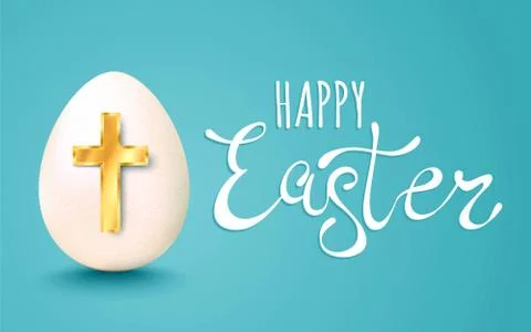 Lettering for Easter 库存插图