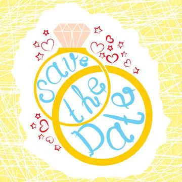 Lettering Stock Illustration