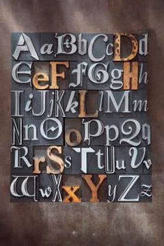 Letterpress Stock Photos